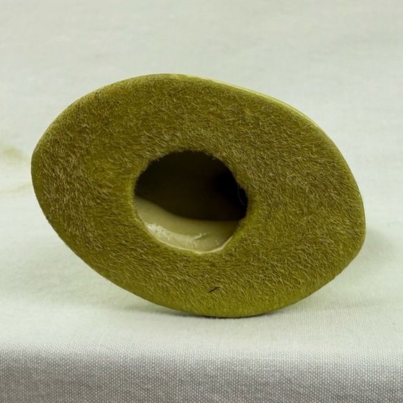 Vintage Chartreuse Porcelain Swan Mid-Century Modern - Picture 8 of 8